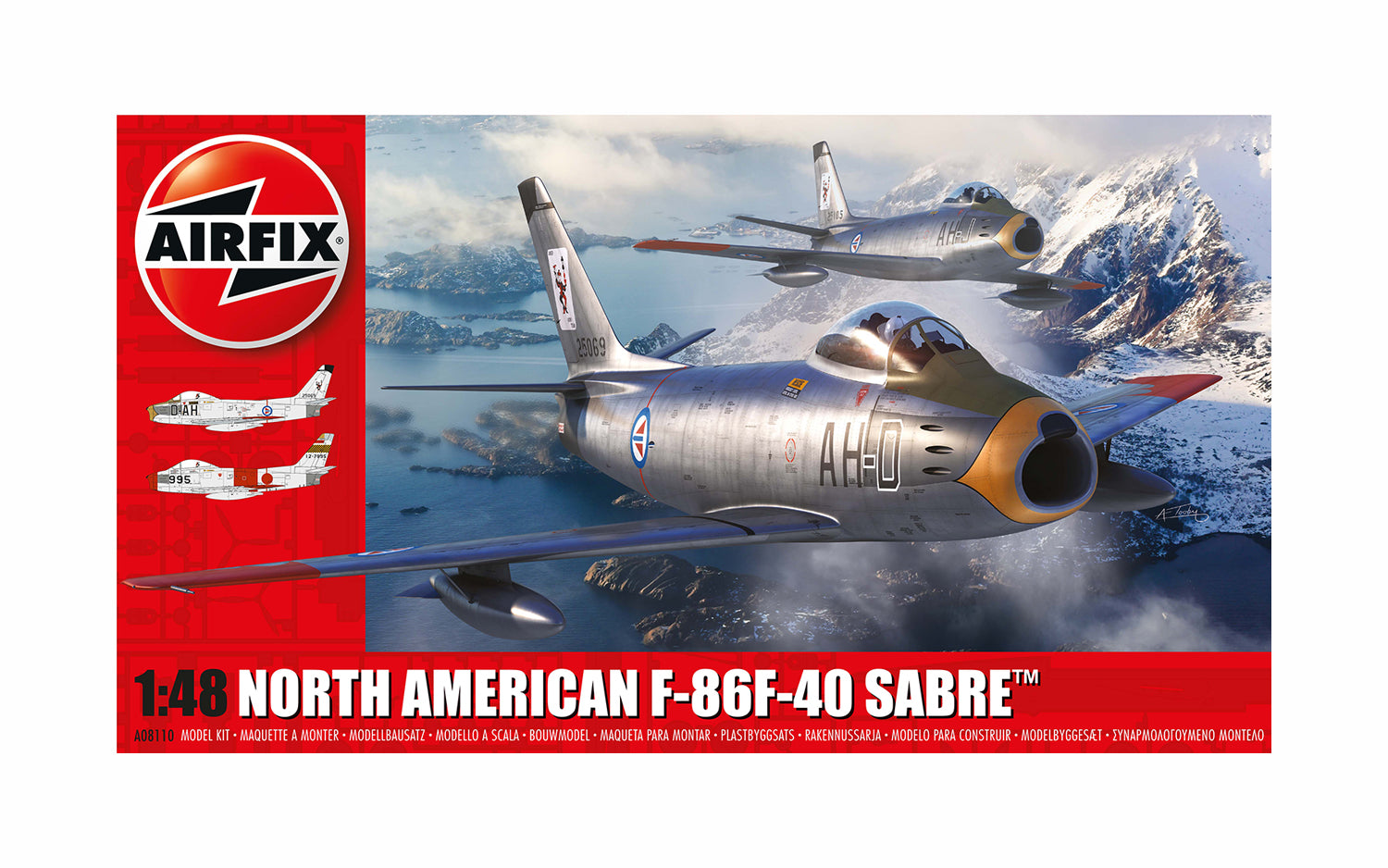 Airfix 1:48 North American F-86F-40 Sabre - Chester Model Centre