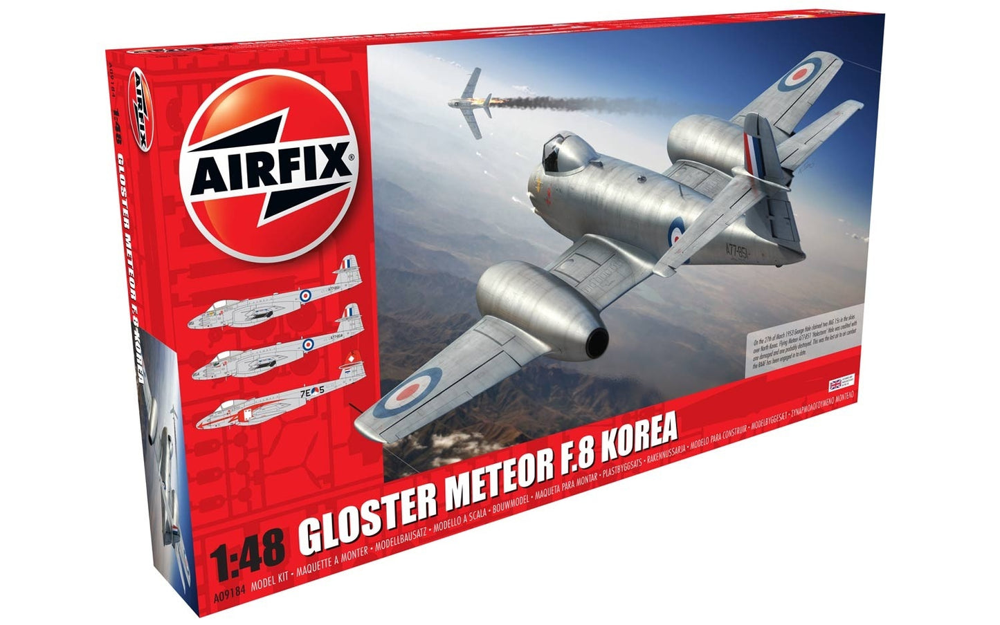 Gloster Meteor F8  Korean War 1:48 - Chester Model Centre