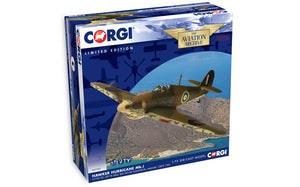 Corgi AA 27604 Hawker Hurricane Mk.I - V7795- Plt. Off W Vale- RAF No.80 Squadron- Maleme- Crete 1941 - Chester Model Centre