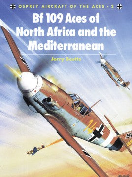 Osprey books Bf 109 Aces of North Africa and the Mediterranean - Chester Model Centre