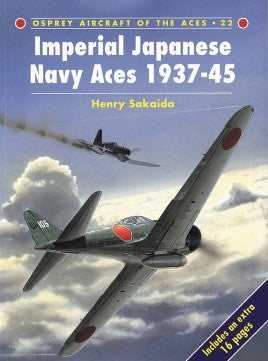 Osprey books Imperial Japanese Navy Aces 1937–45 - Chester Model Centre