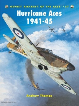 Osprey books Hurricane Aces 1941–45 - Chester Model Centre