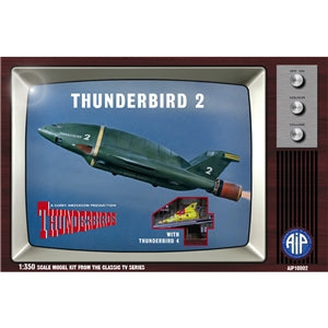 Thunderbirds - Thunderbird 2 with Thunderbird 4 - Chester Model Centre