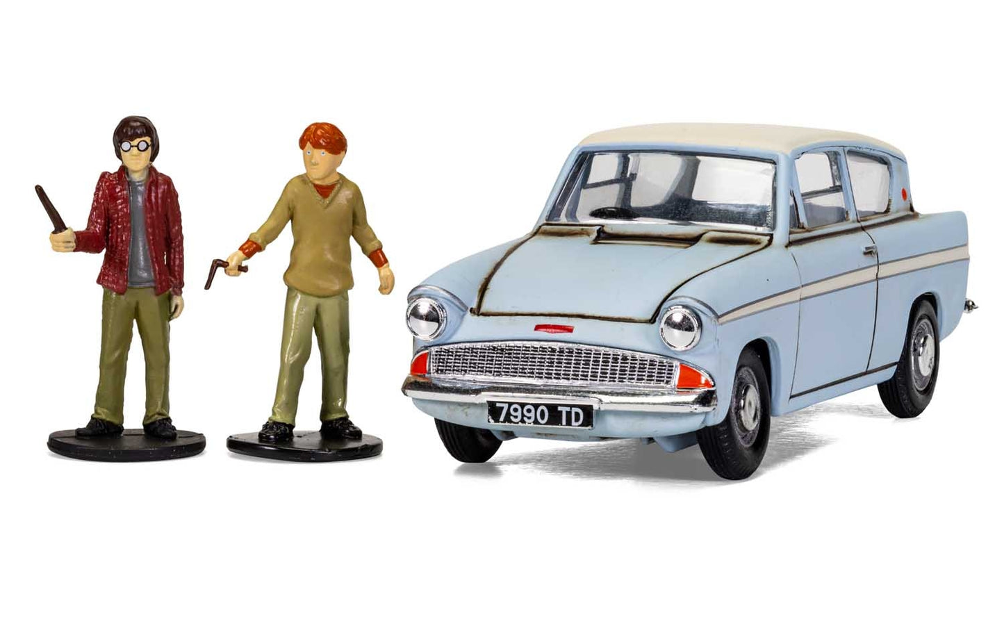 Harry Potter Flying Ford Anglia - With Two Figures - Chester Model Centre
