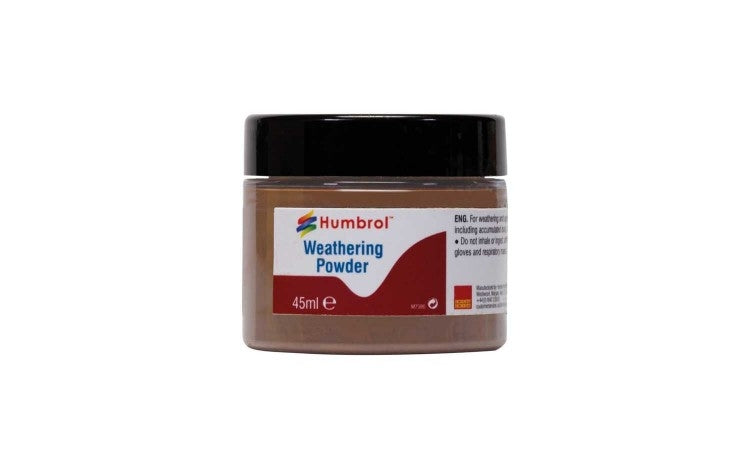 Dark Rust Weathering Powder 45ml - Chester Model Centre