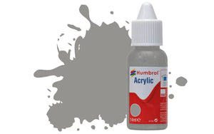 No 126 US Med Grey Matt Acrylic 14ml Dropper Bottle - Chester Model Centre