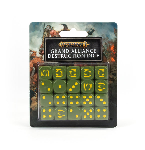 Grand Alliance Destruction Dice - Chester Model Centre