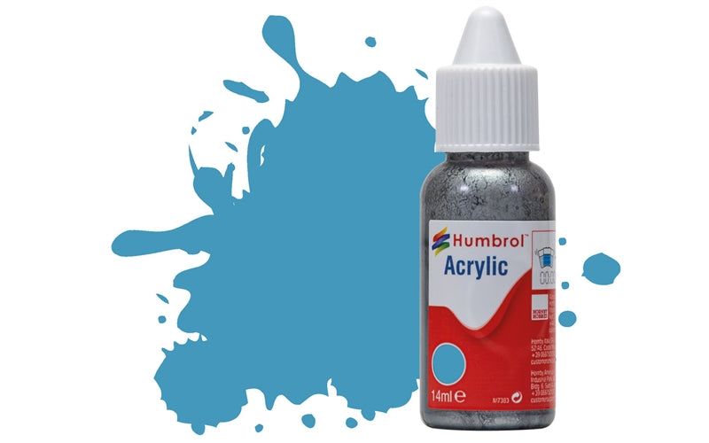 Humbrol Acrylic No 89 Middle Blue    