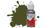 Humbrol Acrylic No 155 Olive Drab    