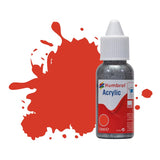 Humbrol Acrylic No 174 Signal Red Satin   