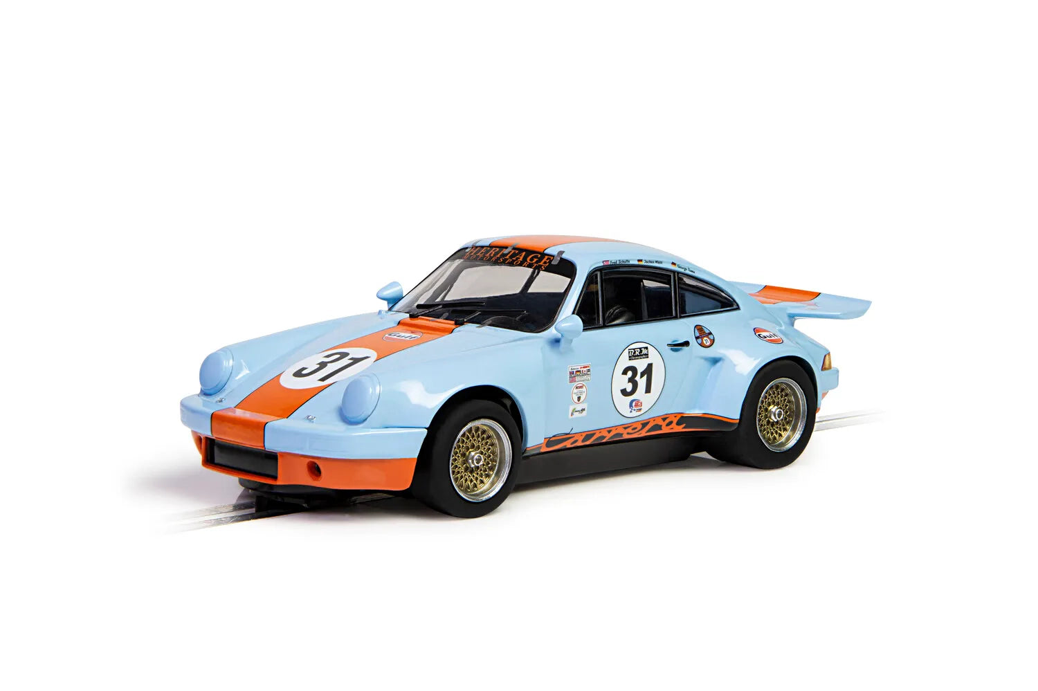 Porsche 911 RSR 3.0 - Gulf Edition Scalextric 1:32 - Chester Model Centre