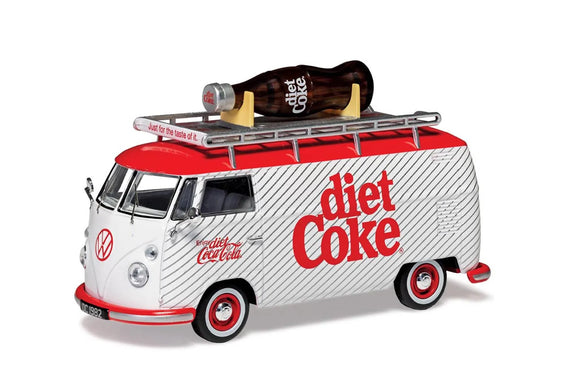 CC02747 Diet Coke Volkswagen Type 2 (T1) Split Screen Panel Campervan - Giant Coke Bottle - Chester Model Centre