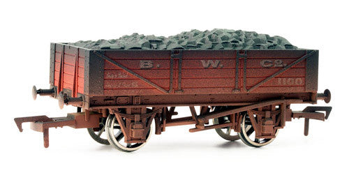 Dapol 4F-040-002 4 PLANK WAGON B W CO. WEATHERED - Chester Model Centre