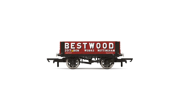 Hornby R60094 4 Plank Wagon, Bestwood Iron Works - Era 3 - Chester Model Centre