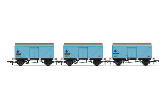 12T Fish Van, Three Pack, BR - Era 6 - Chester Model Centre