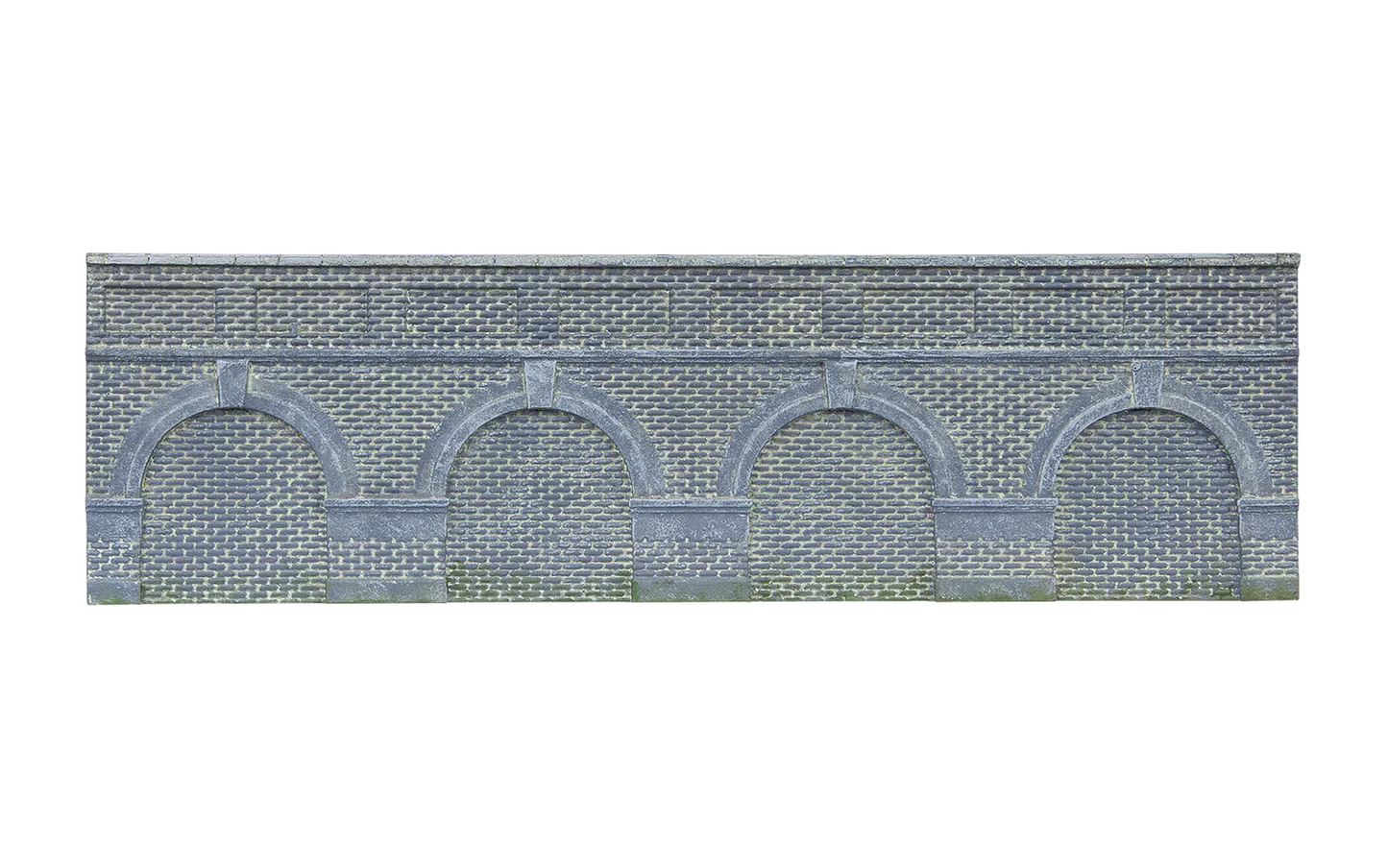 Low Level Arched Retaining Walls x2 (Engineers Blue Brick) - Chester Model Centre