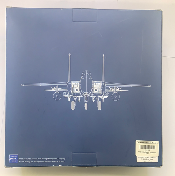 F15SG Strike Eagle - Singapore Air Force - Chester Model Centre