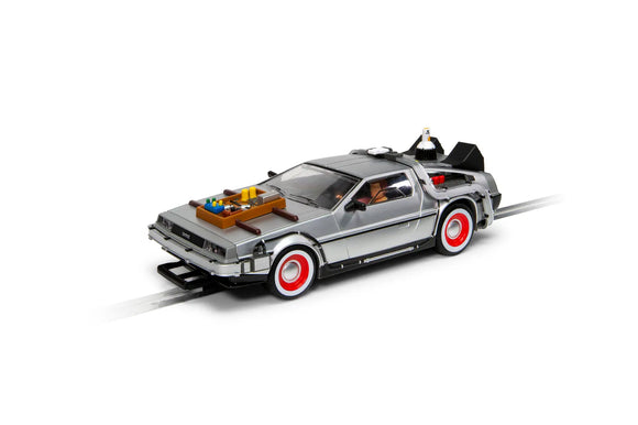 Back to the Future Part 3' - Time Machine Scalextric 1:32 - Chester Model Centre