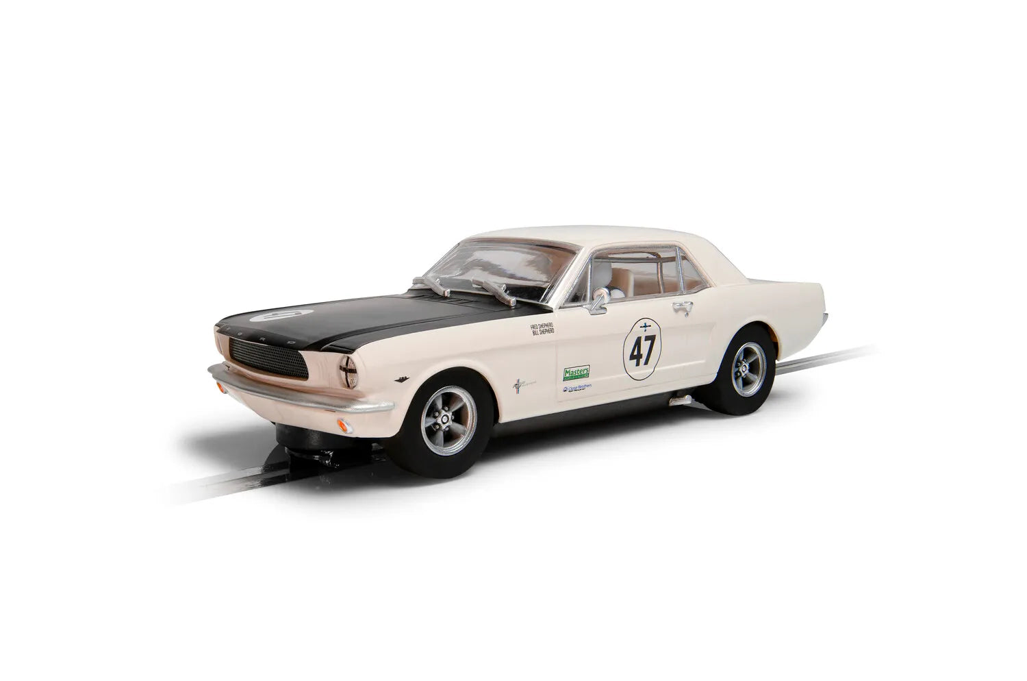 Ford Mustang - Bill and Fred Shepherd - Goodwood Revival Scalextric 1:32 - Chester Model Centre