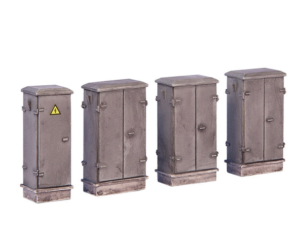 Bachmann 44-560 Lineside Cabinets (x4) - Chester Model Centre