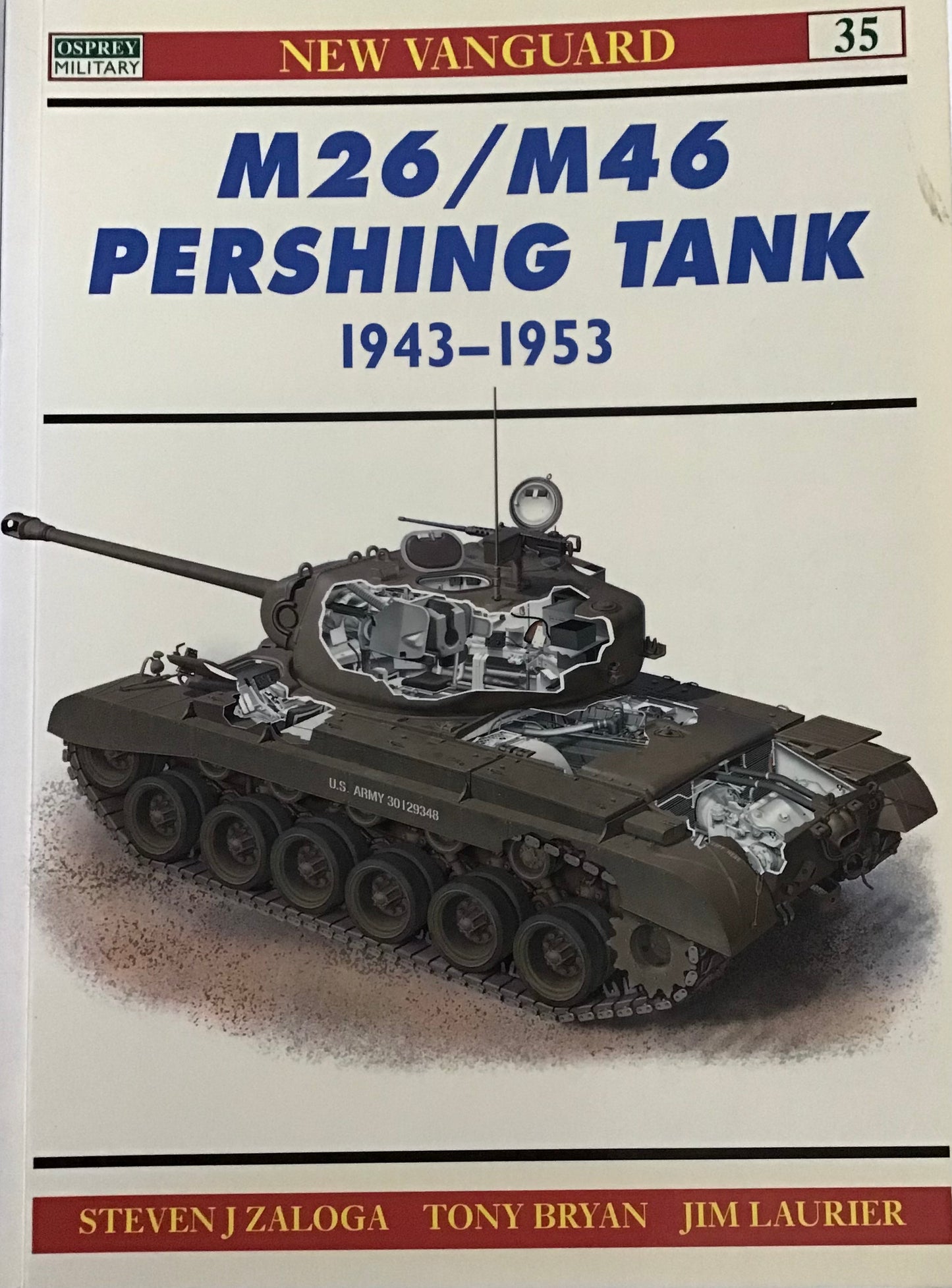 Osprey Books New Vanguard 35 M26 / M46 Pershing Tank 1943-1953 - Chester Model Centre