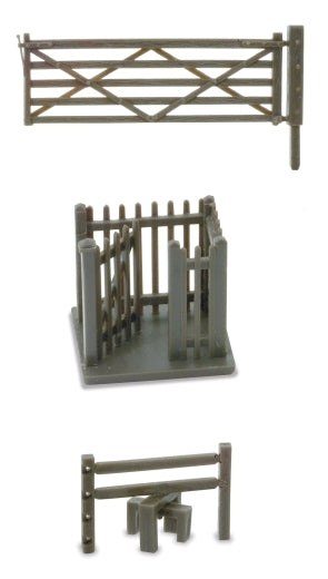 2 Field Gates  2 Styles  1 Wicket Gate - Chester Model Centre