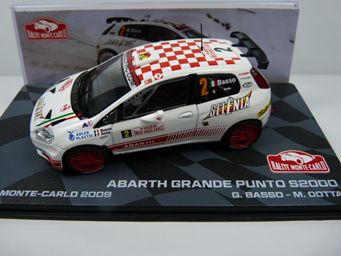 Rallye Monte Carlo - Abarth Grande Punto S2000 2009 G.Basso / M.Dotta - Chester Model Centre