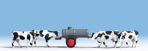 Noch OO Gauge N16658 Cows At Water Trough Country Scenes Set - Chester Model Centre