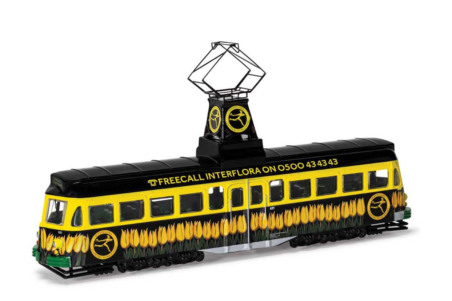 Corgi OM44013 Brush Railcoach - Blackpool Transport 'Interflora' - Chester Model Centre