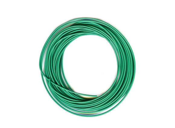 Electrical Wire  Green  3 amp  16 strand - Chester Model Centre