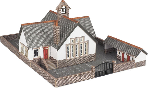 PN153 N Gauge Village School - Chester Model Centre