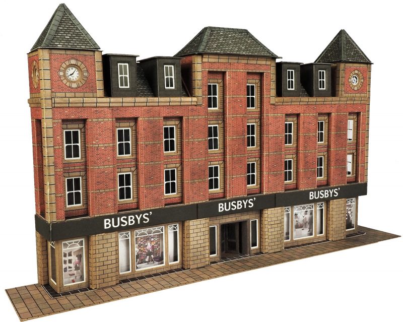 N Gauge Low Relief Department Store - Chester Model Centre