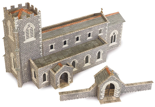 PN926 N Gauge Parish Church - Chester Model Centre