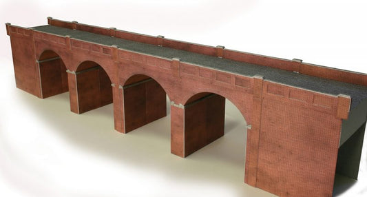 OO Double Track Viaduct Red Brick - Chester Model Centre