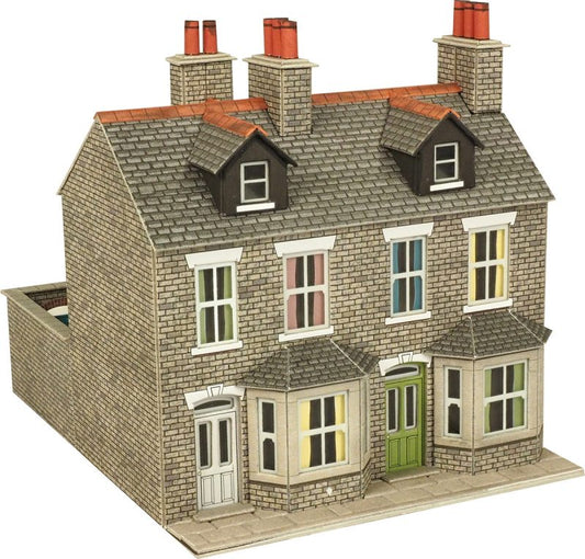 OO Stone Terraced Houses - Chester Model Centre