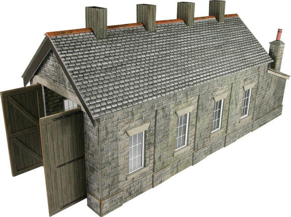OO Single Track Engine Shed Stone - Chester Model Centre