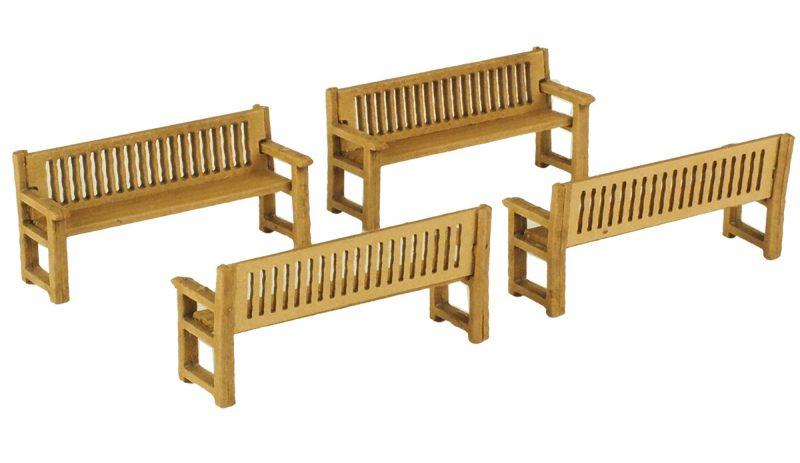 OO Park Benches - Chester Model Centre