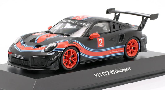 Minichamps 1:43 Porsche 911 GT2 RS Clubsport Black/Red - Chester Model Centre