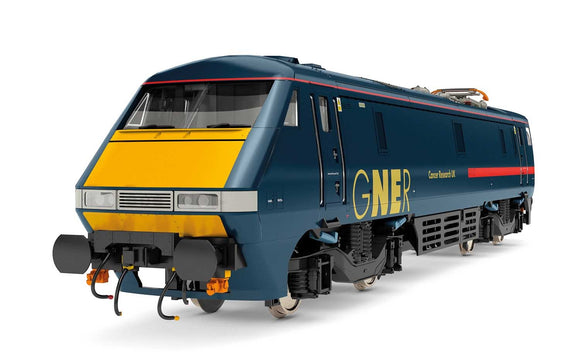 Hornby R3893 GNER, Class 91, Bo-Bo, 91117 'Cancer Research UK' - Era 10 - Chester Model Centre