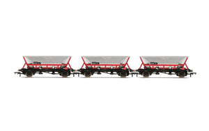 Hornby R60063 HAA Hopper Wagons, Three Pack, BR Railfreight - Era 8 - Chester Model Centre