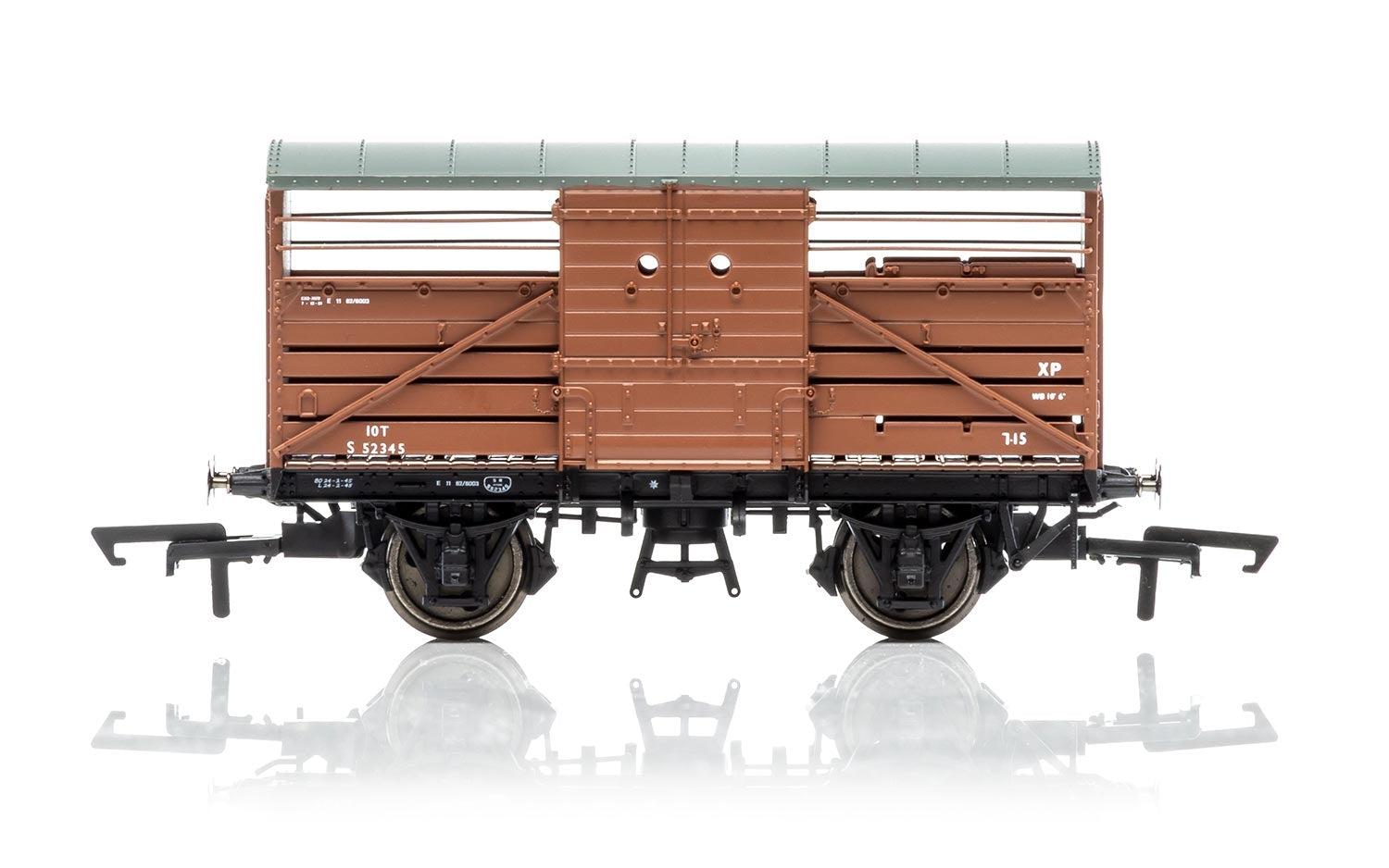 R6840 BR (ex SR) 10 Ton Bulleid Cattle Wagon ‘S52345’ Dia.1530 - Chester Model Centre