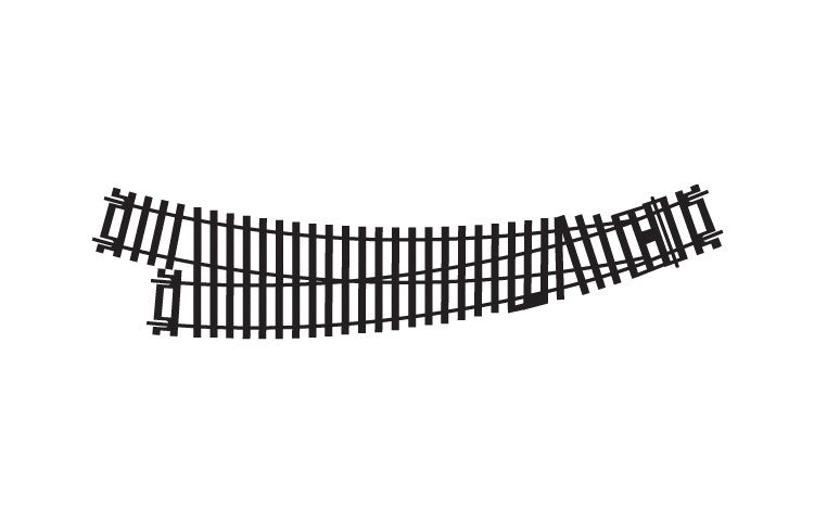 R/H Curved Point - Chester Model Centre