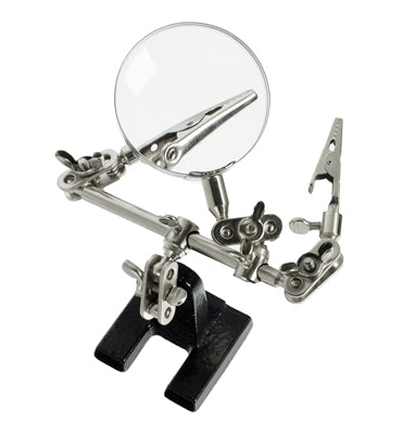 HELPING HANDS/GLASS MAGNIFIER - Chester Model Centre