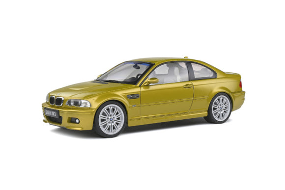 SOLIDO 1:18 BMW E46 M3 COUPÉ – PHOENIX YELLOW – 2000 - Chester Model Centre
