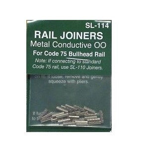 OO Gauge Bullhead Code 75 Rail Joiners - Chester Model Centre