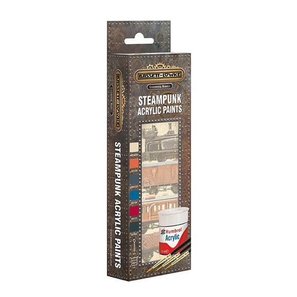 Steampunk Paint Pack Workshop Matt Acrylic - Chester Model Centre