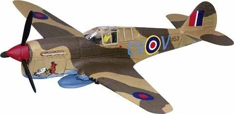 Curtiss P-40E Warhawk, RAAF No.3 Sqn, Robert Gibbes, North Africa, 1943 - Chester Model Centre