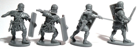 Early Imperial Roman Legionaries Attacking - Chester Model Centre