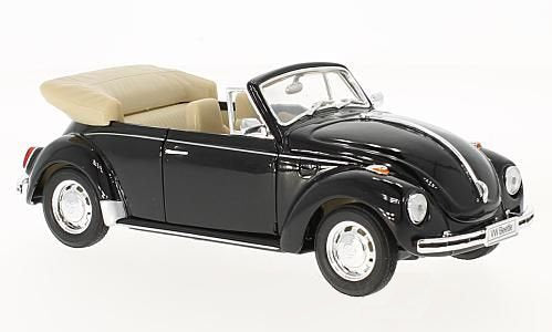 Nex 1:24 VW Beetle Cabriolet 1959 - Black - Chester Model Centre