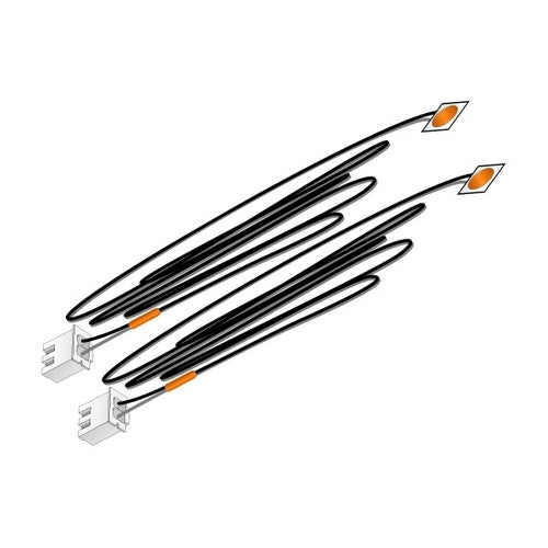 Orange Stick-on LED Lights - Chester Model Centre